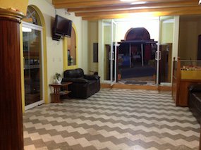 Recepción del Hotel San Pedro Juquila