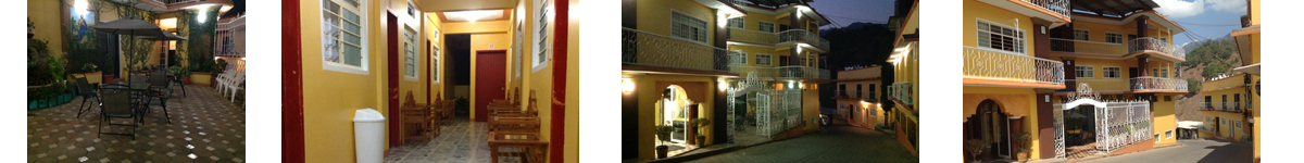 Galería del Hotel en San Pedro Juquila